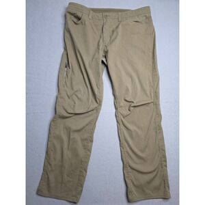Under Armour Storm Pants Men's 40x32 Khaki Ripstop Straight Leg Hiking Outdoor